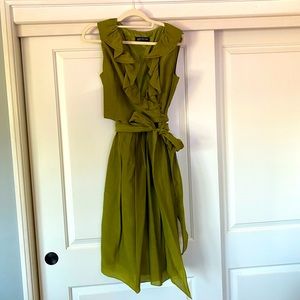 Olive Green Jones New York Dress